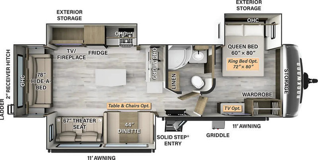 2024 Forest River Rockwood Ultra Lite 2906BS in Travel Trailers & Campers in Strathcona County - Image 2