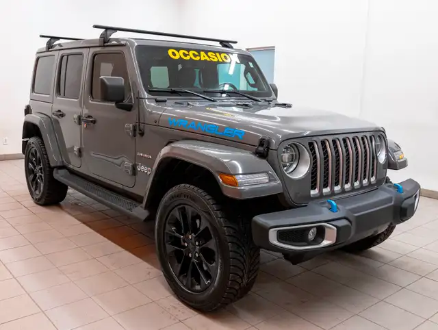 2022 Jeep Wrangler 4xe SAHARA 4X4 GR TECH *NAV CUIR SIEGES CHAUF in Cars & Trucks in Laurentides - Image 11