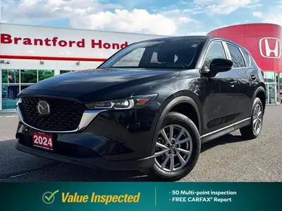 Experience the confident handling and sleek style of this 2024 Mazda CX-5 GS. Boasting a low 35,730k...