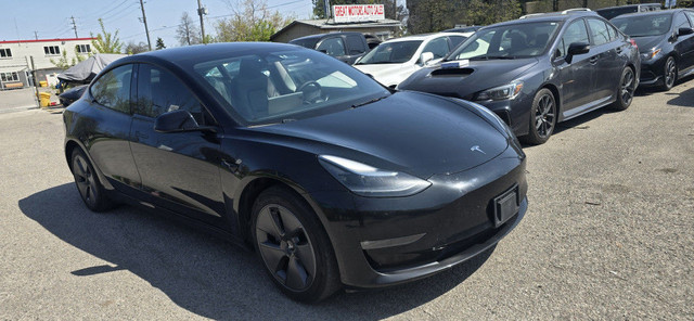 2023 Tesla Model 3 Long Range 4dr All Wheel Drive Sedan Automati in Cars & Trucks in City of Toronto - Image 2