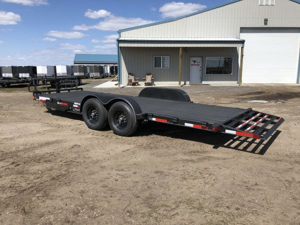 2025 Rainbow Trailers 22' Excursion Partial Tilt Trailer 2x7000  in Cargo & Utility Trailers in Calgary - Image 2