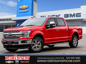 2020 Ford F 150 Loaded RWD Lariat truck.  Heated Leather, Sunroof 3.5L Ecoboost Engine, Tonneau Cover Running boards, Clean Carfax.