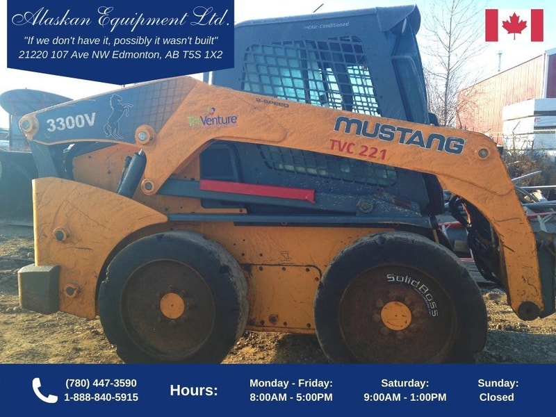 2012 Mustang 3300v Skid Steer Loader Heavy Equipment St. Albert