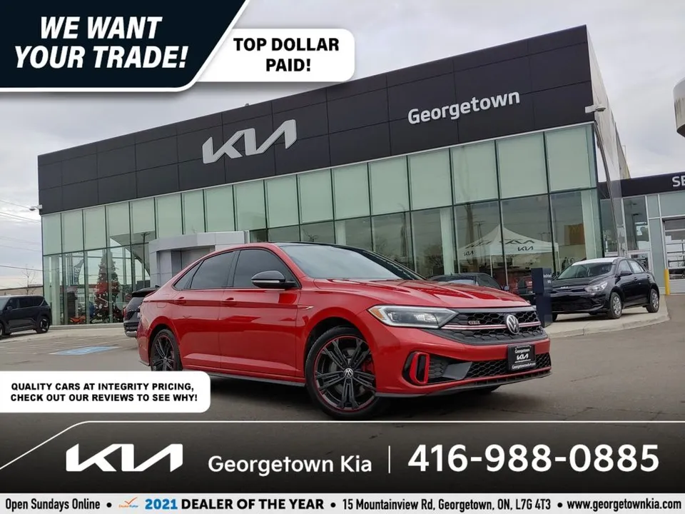 2022 Volkswagen Jetta GLI 2.0L FWD | 6 SPD M/T | SUNROOF | NAV