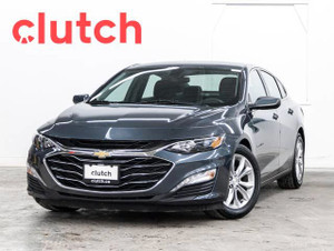 2019 Chevrolet Malibu LT w/Apple CarPlay & Android Auto, Heated Front Seats, Backup Cam