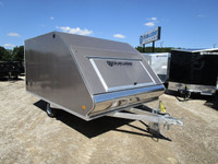 2024 SNOPRO Aluminum 12 ft Hybrid Trailer - 101 x 12'!