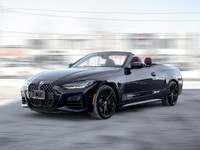2023 BMW 440I Convertible M-Sport Black Exterior on Red Interior comes with 382 Horsepower Turbochar... (image 2)