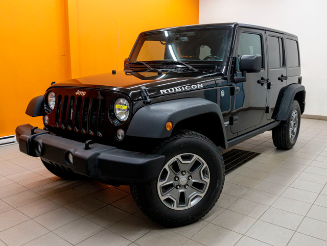 2018 Jeep Wrangler RUBICON 4X4 V6 *GR REMORQ MAX* NAV SIÈGES CHA in Cars & Trucks in Laurentides