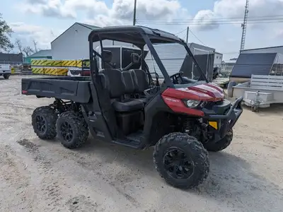 2024 Can-Am Defender 6x6 XT HD10BETTER WITH 6. Our most work-focused 6x6 workhorse, with added featu...