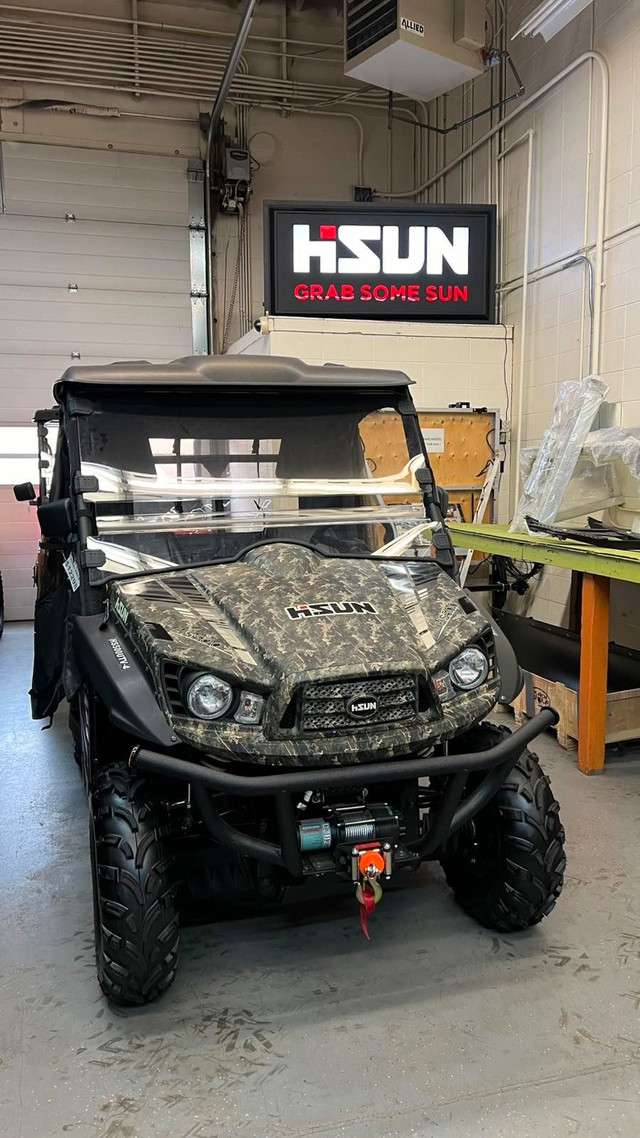 HISUN HS500 Camo-green | Last Unit in stock | 4x4 | Ready to go in ATVs in Edmonton - Image 3
