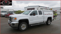 2018 GMC SIERRA 2500 DOUBLE CAB WITH SERVICE CANOPY UTILITY TRUCK !!!! NEW ARRIVAL!!! - 4X4 -AUTOMAT... (image 1)
