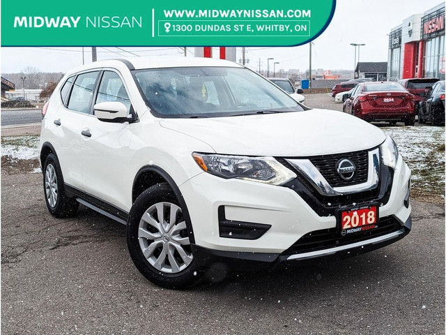 2018 Nissan Rogue S S FWD   Blindspot   Carplay   Heated Seats in Cars & Trucks in Oshawa / Durham Region