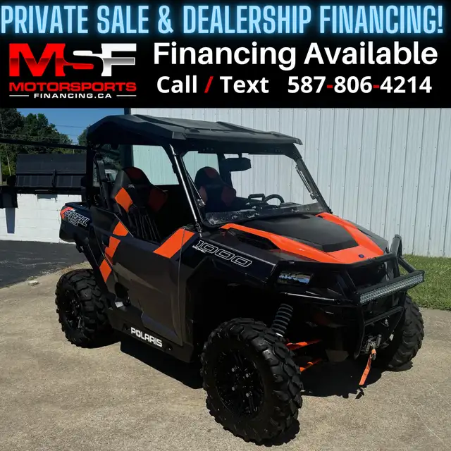 2018 POLARIS GENERAL 1000 DELUXE EPS (FINANCING AVAILABLE) in ATVs in Strathcona County - Image 2