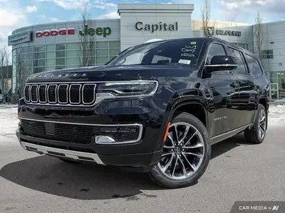 This Jeep Wagoneer L has a powerful EFH 3.0L I-6 Hurricane SO Twin Turbo ESS engine powering this Au...