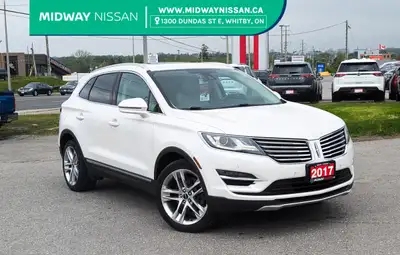 2017 Lincoln MKC Reserve Reserve AWD 2.3L | Nav | Moonroof | Power Gate White 2.3L GTDI AWD 6-Speed...
