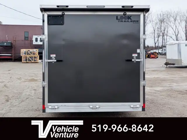 2024 LOOK 7.5X19 AVAL DLX ALUM 12" X HT RAMP SILVER $48/WK OAC in Cargo & Utility Trailers in Oakville / Halton Region - Image 7