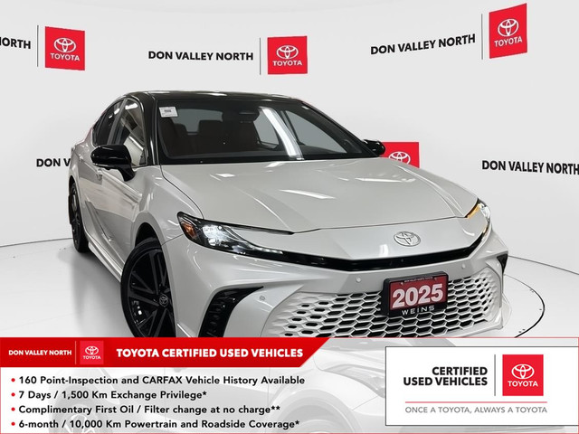 2025 Toyota Camry XSE CERTIFIED | ACCIDENT FREE | CARPLAY in Cars & Trucks in City of Toronto