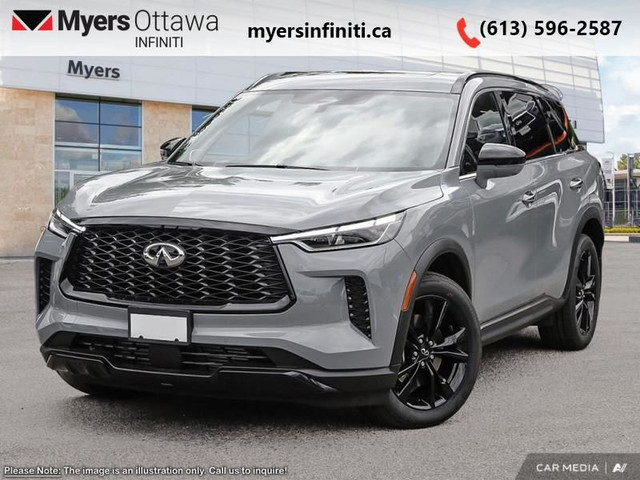 2025 INFINITI QX60 BLACK EDITION - Leather Seats in Cars & Trucks in Ottawa