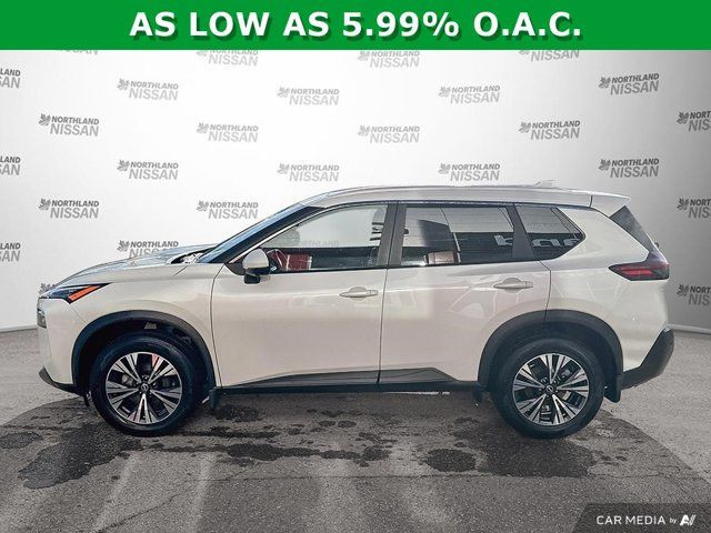 2023 Nissan Rogue SV | DUAL PANEL PANORAMIC MOONROOF | %5.99 in Cars & Trucks in Prince George - Image 2
