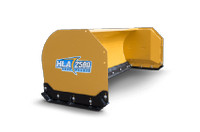 HLA 2500 Series Snow Pushers w/Backdrag - 7' & 8' - Skid Steer 