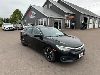 2016 HONDA CIVIC SEDAN TOURING $107 Weekly Tax in 1.5L 4CYL GASOLINE FUEL BACK-UP CAMERA 163.900 KM...