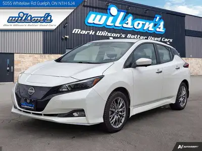 Come see this certified 2023 Nissan LEAF SV PLUS | Extended Range | Nav | Heated Steering + Seats |...