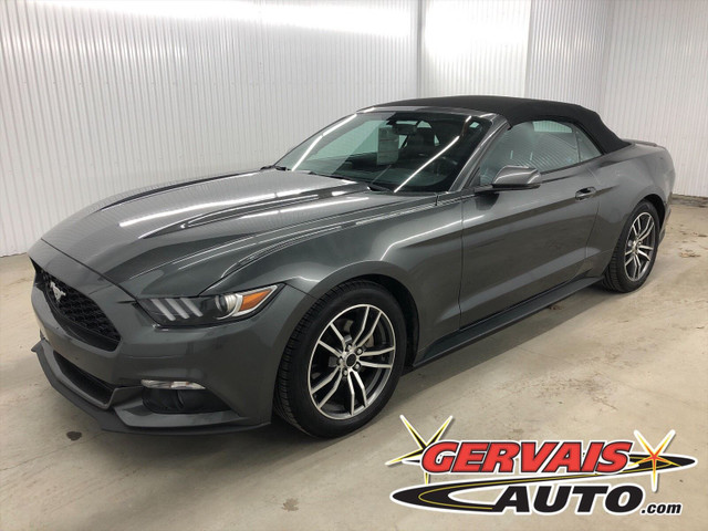 2017 Ford Mustang EcoBoost Premium Décapotable GPS Cuir Mags *Tr in Cars & Trucks in Shawinigan
