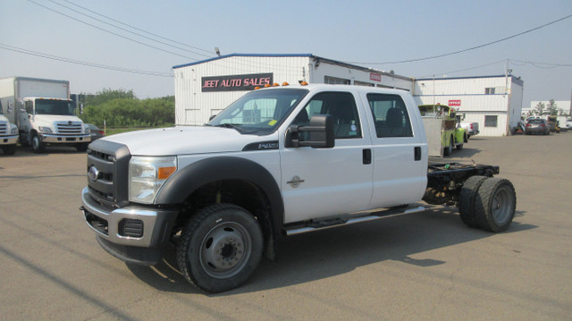 2012 Ford F-450 CREW CAB CAB & CHASSIS WITH UH VMAC COMPRESSOR in Cars & Trucks in Edmonton - Image 2