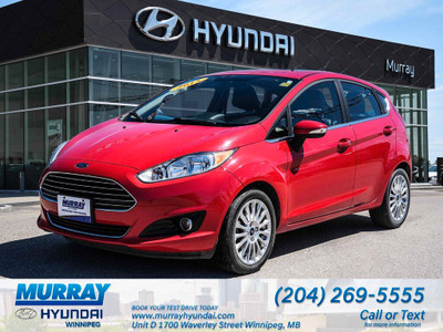 2015 Ford Fiesta Titanium Hatchback with Sunroof and Backup Came