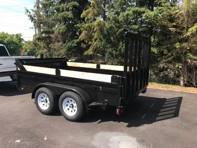 2025 6X10 COMBO 3.5 TON DUMP TRAILER $7499 !!!! TANDEM 3500LB in Cargo & Utility Trailers in Mississauga / Peel Region - Image 4