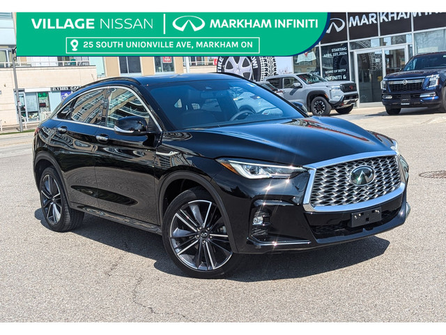 2023 Infiniti QX55 LUXE ONE OWNER | AWD | LEATHER | CARPLAY | BS in Cars & Trucks in Markham / York Region