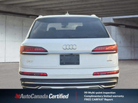 Recent Arrival! Odometer is 18944 kilometers below market average! White 2023 Audi Q7 45 Komfort qua... (image 5)