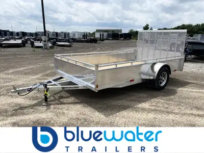 Canadian Mennonite Built Single Axle Aluminum Utility Trailer is $4,575.00 ! Ord: E1485 - Ser: 2RHEA...