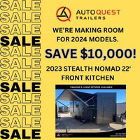 2023 Stealth Trailers Nomad 22' FK Toy Hauler-RV3297