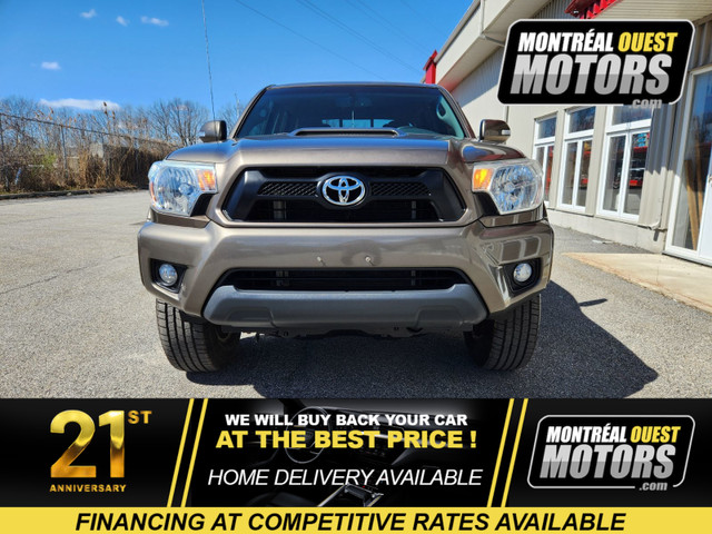 2014 Toyota Tacoma TRD Sport / MANUAL 6 SPEED / 4x4 / V6 Crew Ca in Cars & Trucks in West Island - Image 2