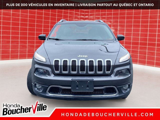 2016 Jeep Cherokee Limited V6, CUIR, TRES BAS KILOMETRAGE in Cars & Trucks in Longueuil / South Shore - Image 3
