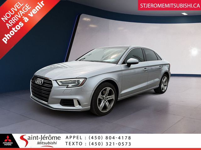 2018 Audi A3 2.0 TFSI QUATTRO KOMFORT  APPLE CARPLAY  CUIR in Cars & Trucks in Laurentides