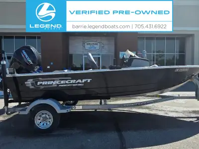 2019 | Princecraft | Resorter 160 DL SC $29,999 - plus any applicable taxes 2022 Mercury 40 ELPT (10...