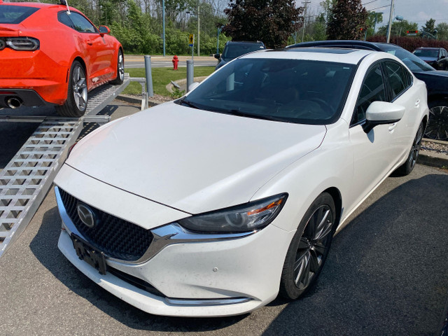 2018 Mazda Mazda6 Signature TURBO, TOIT OUVRANT, CUIR NAPPA, BOS in Cars & Trucks in City of Montréal