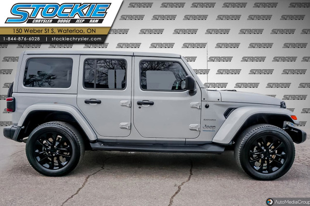 2023 Jeep Wrangler 4xe Sahara Hybrid | One Owner | Accident Free in Cars & Trucks in Kitchener / Waterloo - Image 3