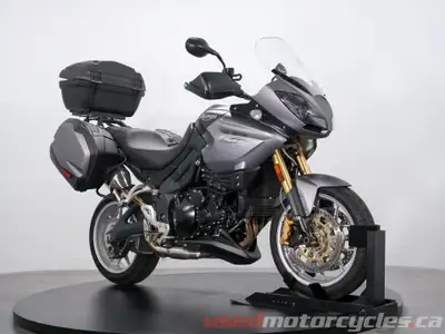 Powered be a 1050cc Triple the Tiger is a great all around sport tourer that offers all day comfort...
