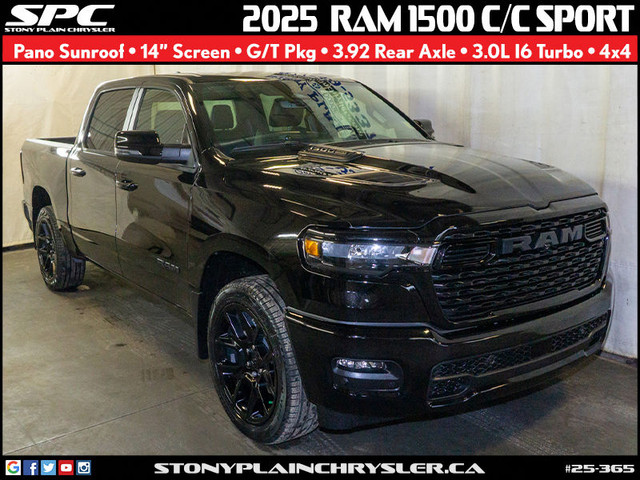 2025 RAM 1500 Sport 4x4 Crew Cab 5'7" Box for sale in Cars & Trucks in St. Albert