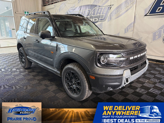 2025 Ford Bronco Sport BADLANDS | BADLANDS TECH PACKAGE | PWR MO in Cars & Trucks in Lloydminster