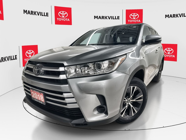 2018 Toyota Highlander LE BLUETOOTH | BACK-UP CAM | CLEAN CAR... in Cars & Trucks in Markham / York Region