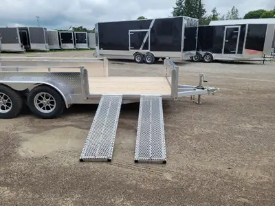 DEAL DIRECT AND SAVE $$$$ - COMES WITH A 3 YR WARRANTY 2024 utility trailer 7' X 16' Side load for $...