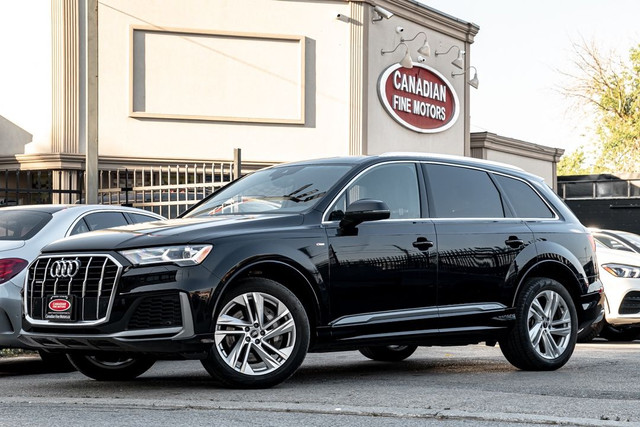 2021 Audi Q7 KOMFORT | QUATTRO | 7 PASS | ONE OWNER | PANO | in Cars & Trucks in City of Toronto - Image 2
