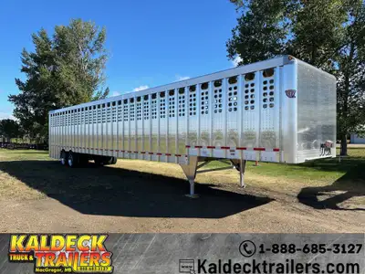2025 EBY 102" x 53' Ground Load Semi Trailer 6'8" Inside Nose Height 47" King Pin Height 30" King Pi...
