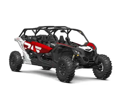 2024 Can-Am Maverick X3 MAX DS Turbo Fiery Red & Hyper Silver