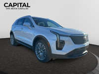 This 2025 Cadillac XT4 in Crystal White Tricoat is equipped with AWD and Turbocharged Gas I4 2.0L/12... (image 6)
