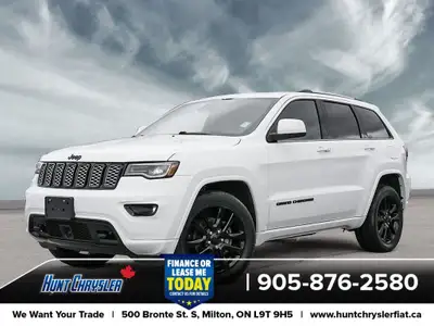 CONQUER EVERY ROAD IN COMFORT AND STYLE! 2020 JEEP GRAND CHEROKEE LAREDO ALTITUDE 4X4 Equipped With...